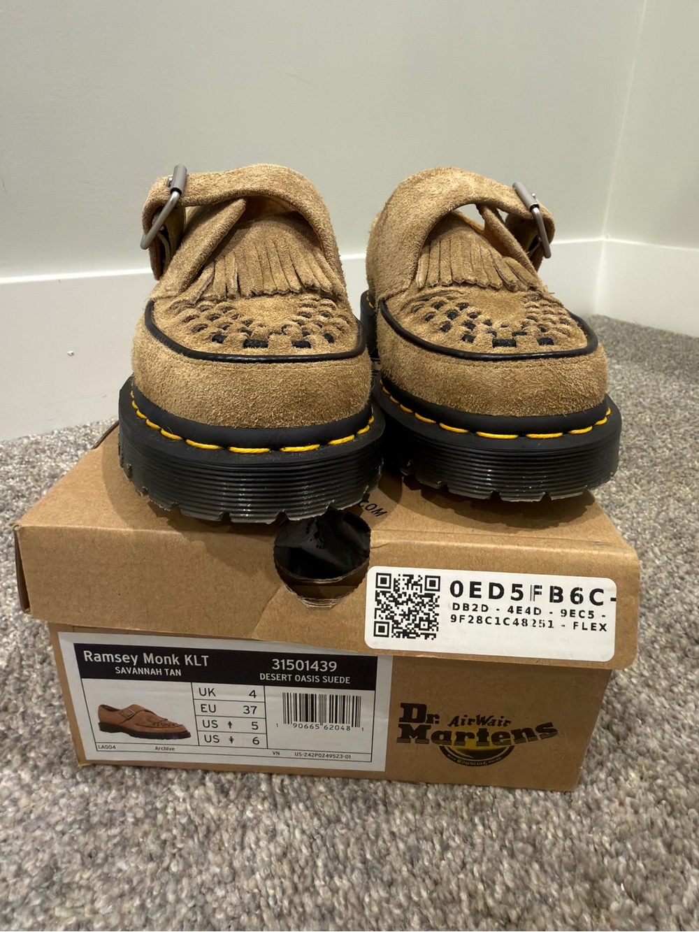 Dr. Martens Ramsey Kiltie Buckle Creepers